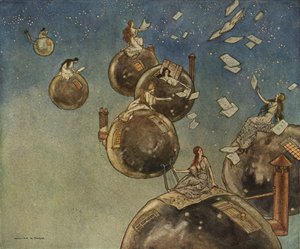 Le navire qui a navigué vers Mars