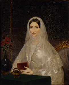 Portrait de la comtesse Tatyana Golitsyna Potemkina, 1840s