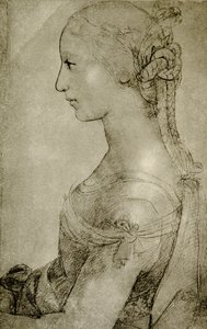 Profil de fille - Timoteo Viti