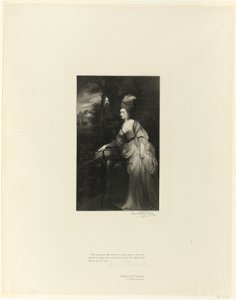 Georgiana, duchesse de Devonshire, des maîtres anglais anciens