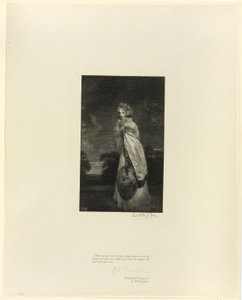 Lady Derby (Miss Farren), des Maîtres anglais anciens - Timothy Cole
