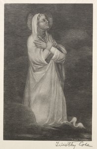 Maîtres italiens anciens : Figure de la Vierge, 1888-1892