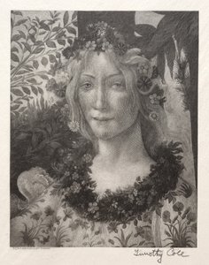 Vieux maîtres italiens : Tête de Flora, 1888-1892
