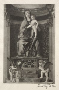 Vieux maîtres italiens : Madone et enfant, 1888-1892