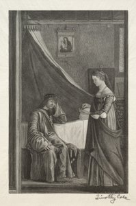 Maîtres italiens anciens : Sainte Ursule avec son père, 1888-1892