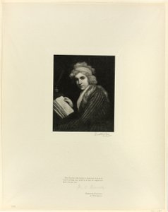 Portrait de Mary Wollstonecraft, des Maîtres anglais anciens - Timothy Cole