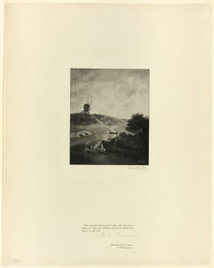Le Moulin à vent, des Maîtres anglais anciens