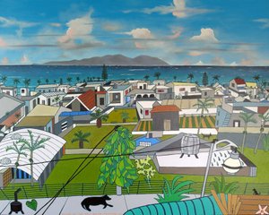 Vue du village de Dulan, 2016 - Timothy Nathan Joel