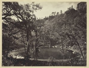 Lac Apache, chaîne de montagnes Sierra Blanca, Arizona - Timothy O