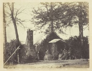 Architecture du camp, Brandy Station, Virginie