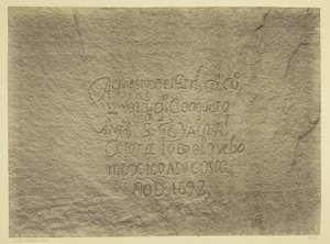 Historic Spanish Record of the Conquest, South Side of Inscription Rock, N.M. Geographical  Geological Explorations  Surveys West of the 100th Meridian. Expédition de 1873. -Lieutenant Geo. M. Wheeler, Corps du Génie, commandant. - Timothy O