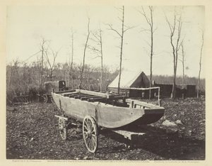 Bateau ponton, Brandy Station, Virginie