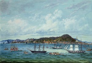 Vue de Hong Kong, vers 1860