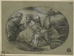 Jonas rejeté par la baleine - Tintoretto