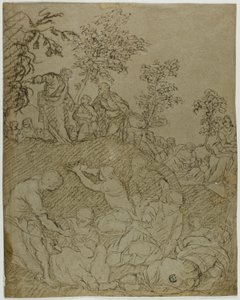 Miracle des pains et des poissons - Tintoretto