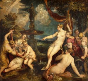 Diane et Callisto - Titian (c.1488 1576)