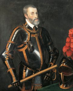Portrait de Charles V de Hasbourg, Empereur du Saint-Empire romain germanique - Titian (c.1488 1576)