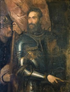 Portrait de Pier Luigi Farnese - Titian (c.1488 1576)