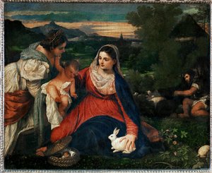 La Vierge au lapin ...