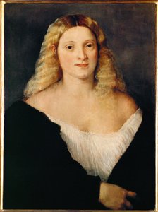 Jeune femme en robe noire ... - Titian (c.1488 1576)
