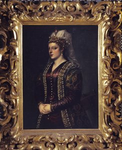 Portrait de Caterina Coronaro 1542 - Tiziano Vecelli