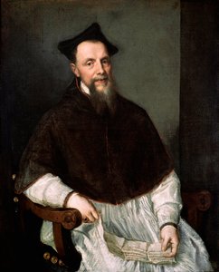 Portrait du prélat Ludovico Beccadelli (il a participé au Concile de Trente)