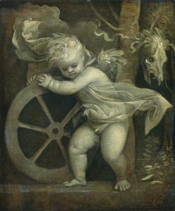 Cupidon avec la Roue du Temps
