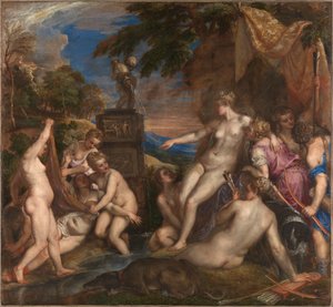 Diane et Callisto, 1556-1559 - Titian