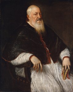 Filippo Archinto né vers 1500, mort en 1558, archevêque de Milan, milieu des années 1550