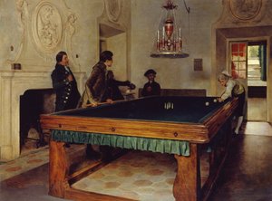Partie de billard