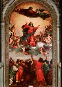 Assomption Peinture de Titien (Tiziano Vecellio) (1485-1576)