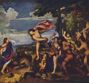 Bacchus et Ariane, 1520-1523, vers 1950