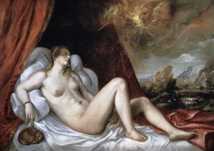 Danaé, 16ème siècle - Tiziano Vecelli