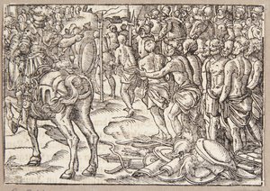 Cincinnatus ordonne aux Aequians de passer sous le joug