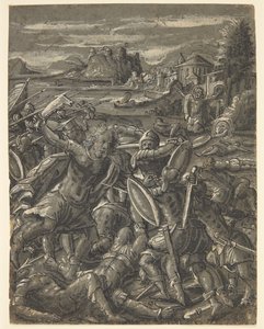 Samson se venge des Philistins - Tobias Stimmer