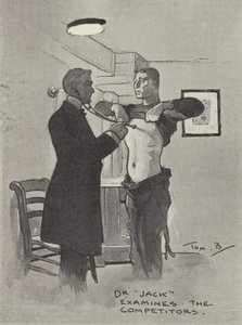 Dr Jack examine les concurrents - Tom Browne