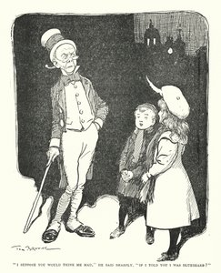 "Je suppose que vous me prendriez pour un fou," dit-il brusquement, "si je vous disais que j