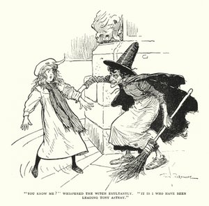 "Vous me connaissez ?" murmura la sorcière triomphalement, "C