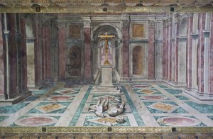 Le Triomphe du Christianisme, dans la Salle de Constantin, Chambres de Raphaël, c.1585