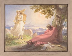 Tasso contemplant la beauté, 1823
