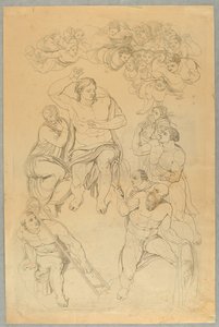 Assiette, de Le Jugement Universel - Tommaso Piroli