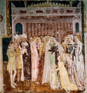 Adieu (détail), détail des Histoires de Sainte Ursule