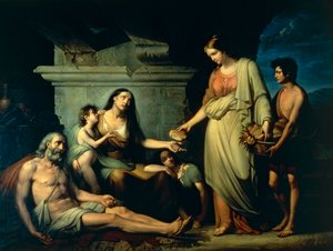 Aumône pour les indigents - Tommaso de Vivo