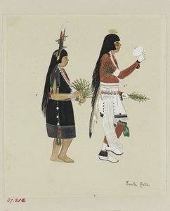 Danseurs de maïs, vers 1920