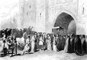 La rencontre de Henry VIII et Anne Boleyn, années 1520, 1842 - Tony Johannot