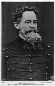 Général Leman, le vaillant commandant belge et défenseur de Liège, vers 1914-1918