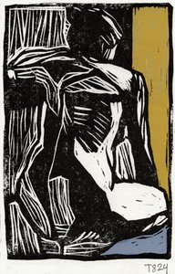 Figure abstraite expressive - Tore Bahnson