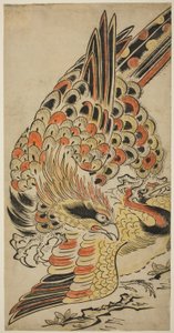 Un faucon capturant une grue en vol, vers 1715