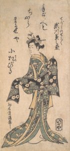 Le Deuxième Segawa Kikunojo dans le Rôle de Tegoshi no Shosho