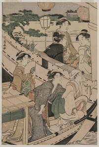 Partie de bateau sur la rivière Sumida